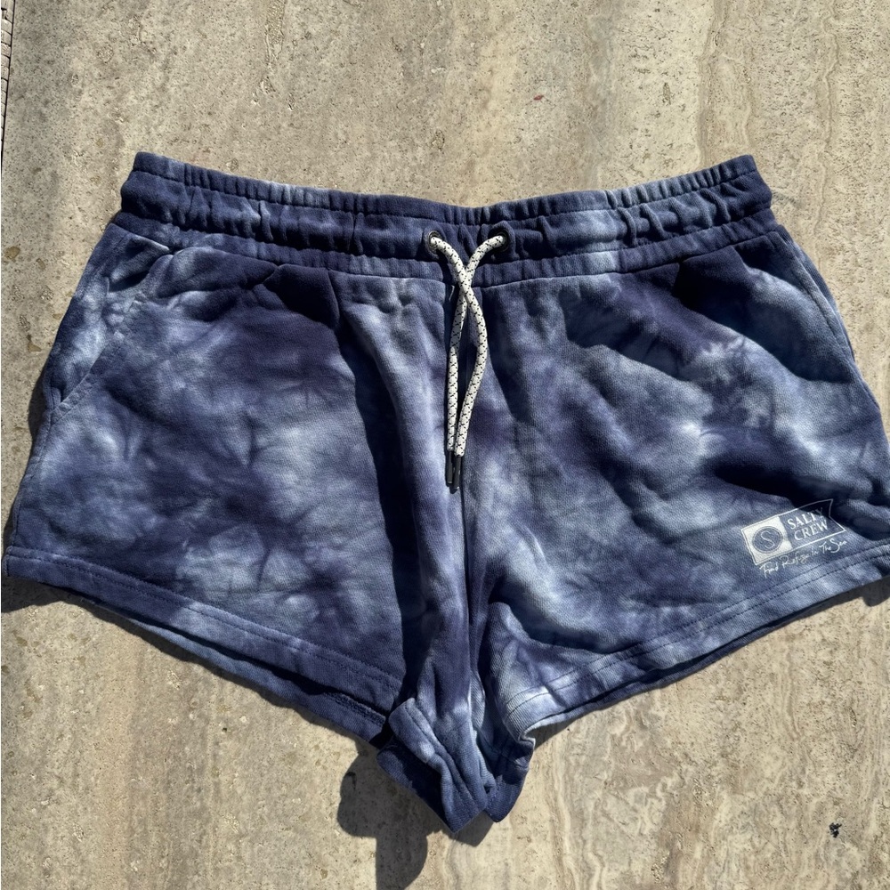 Salty Crew Gray Tie-Dye Women's Shorts🌊